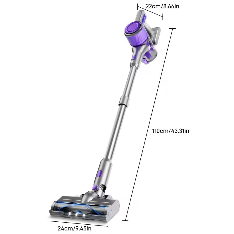 Cordless and Corded Vacuum Cleaners, as Well as Single-unit, MAX 70KPa Brushless Home Handheld Vacuum Cleaners, Lightweight Vacuums with up to 45 Minutes of Battery Life, Perfect for Cleaning Pet Hair, Carpets, Hard Floors, and Dust.