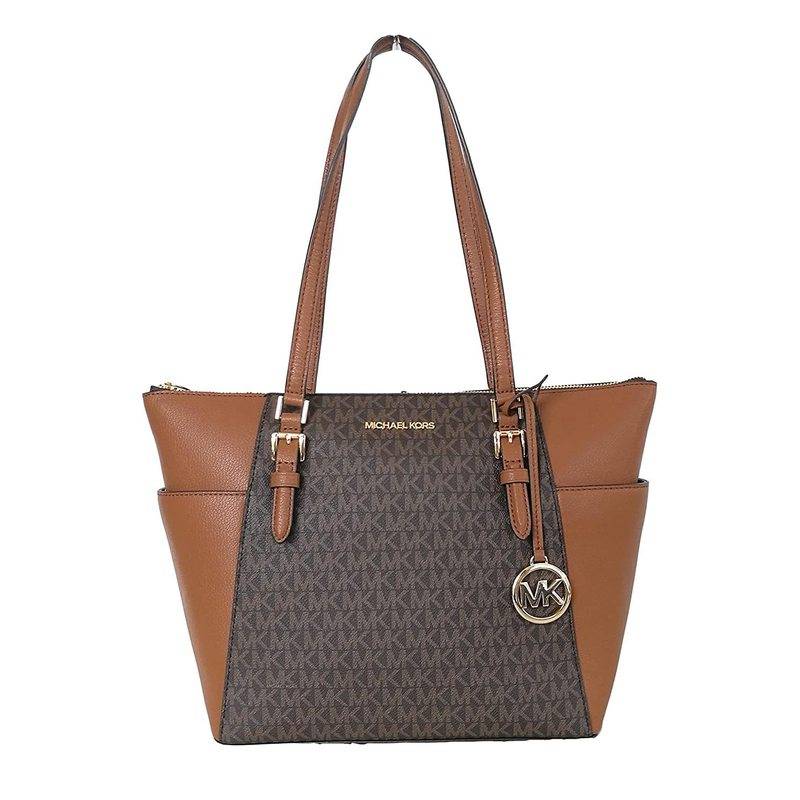 Michael Kors Charlotte Signature tote bag.