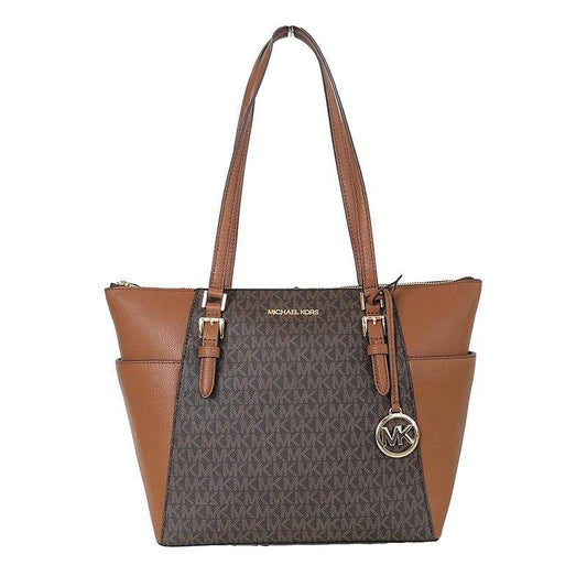 Michael Kors Charlotte Signature tote bag.