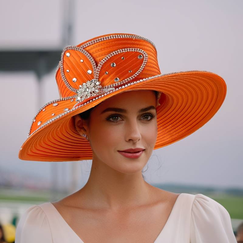Elegant Women's Church Sunshade Hat