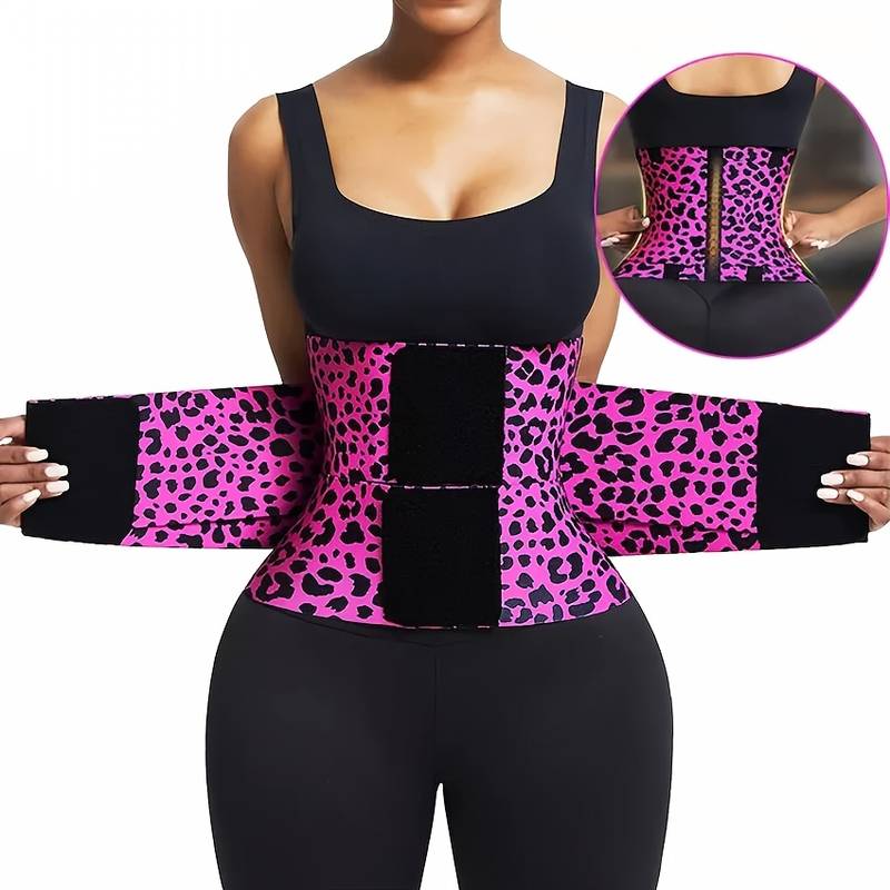 MT200421 Plus Size Waist Trainer – 5 Steel Bones, 4 Colors