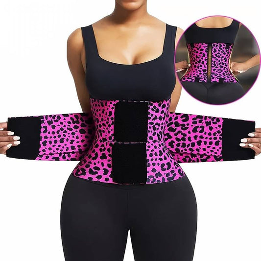 MT200421 Plus Size Waist Trainer – 5 Steel Bones, 4 Colors