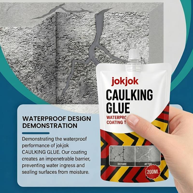 Self-Sealing Concrete Filler - Easy Application, Formula, Strong Adhesion