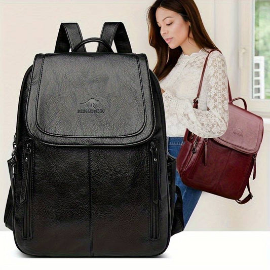 2026 Women's PU Casual Travel Backpack
