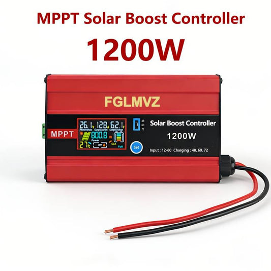 30A MPPT solar boost controller for lead-acid and lithium batteries.