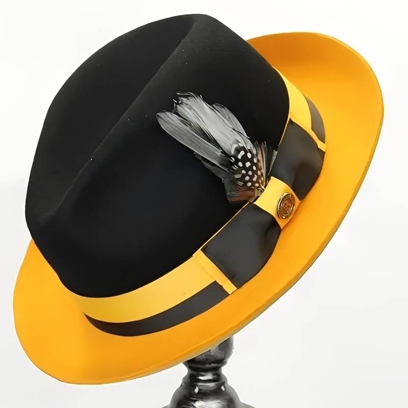 Women's Wool Felt Jazz Party Hat